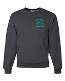 Kinship Navigator - Dark Heather Gray Jerzees Nublend Crew Sweatshirt