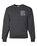 Kinship Navigator - Dark Heather Gray Jerzees Nublend Crew Sweatshirt