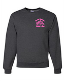 Kinship Navigator - Dark Heather Gray Jerzees Nublend Crew Sweatshirt