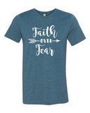 Faith over Fear - Soft Bella Unisex T-shirt
