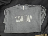 Embroidered GAME DAY Crew Sweatshirt