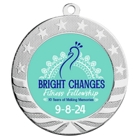 Bright Changes 10 Year Event Medal