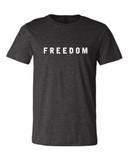 Freedom T-Shirt - Charlie Kirk - Bella Short Sleeve T-Shirt