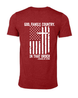 Freedom T-Shirt - Charlie Kirk - Bella Short Sleeve T-Shirt
