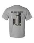 Freedom T-Shirt - Charlie Kirk - Gildan DryBlend Short Sleeve T-Shirt
