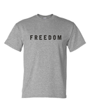 Freedom T-Shirt - Charlie Kirk - Gildan DryBlend Short Sleeve T-Shirt