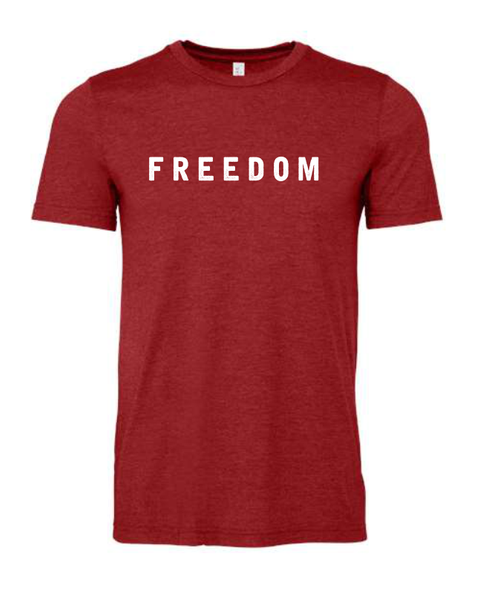 Freedom T-Shirt - Charlie Kirk - Bella Short Sleeve T-Shirt