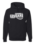 Carroll Tennis Jerzees Hoody