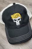 Trump Punisher Hat - Richardson 111 Garment Washed Trucker Hat **FREE SHIPPING**
