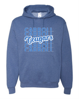 Carroll Gear - Jerzees Hooded Sweatshirt - Design 1 - Orders due 4/6