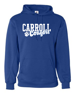 Cougars with Paw Performance Hoody